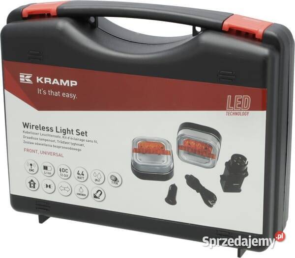 Zestaw bezprzewodowych lamp przednich LED Części i osprzęt rolniczy Kamionna