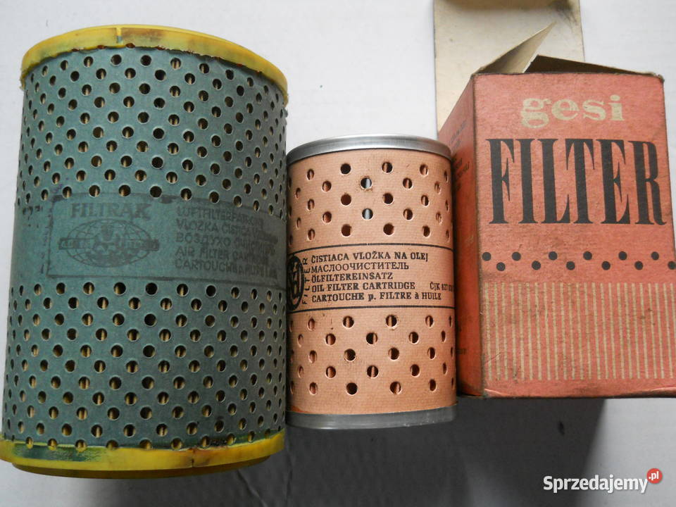 Oryginalny Filtr powietrza i olejiu Skody 1000