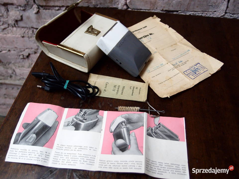 elektryczna maszynka do golenia Komet TR12 Prod łódzkie