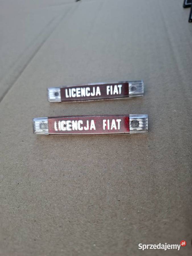 Emblemat znaczek logo Polski Fiat 126p Maluch Strzelce Opolskie