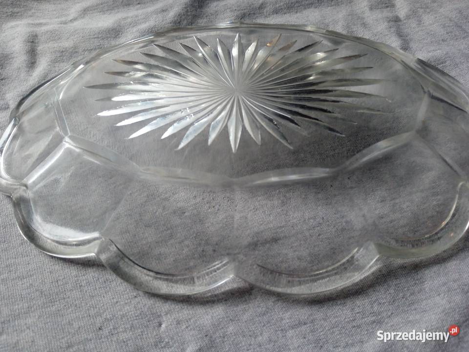Mały niemiecki półmisek art deco sygnowany Porcelana i szkło Koźminek sprzedam