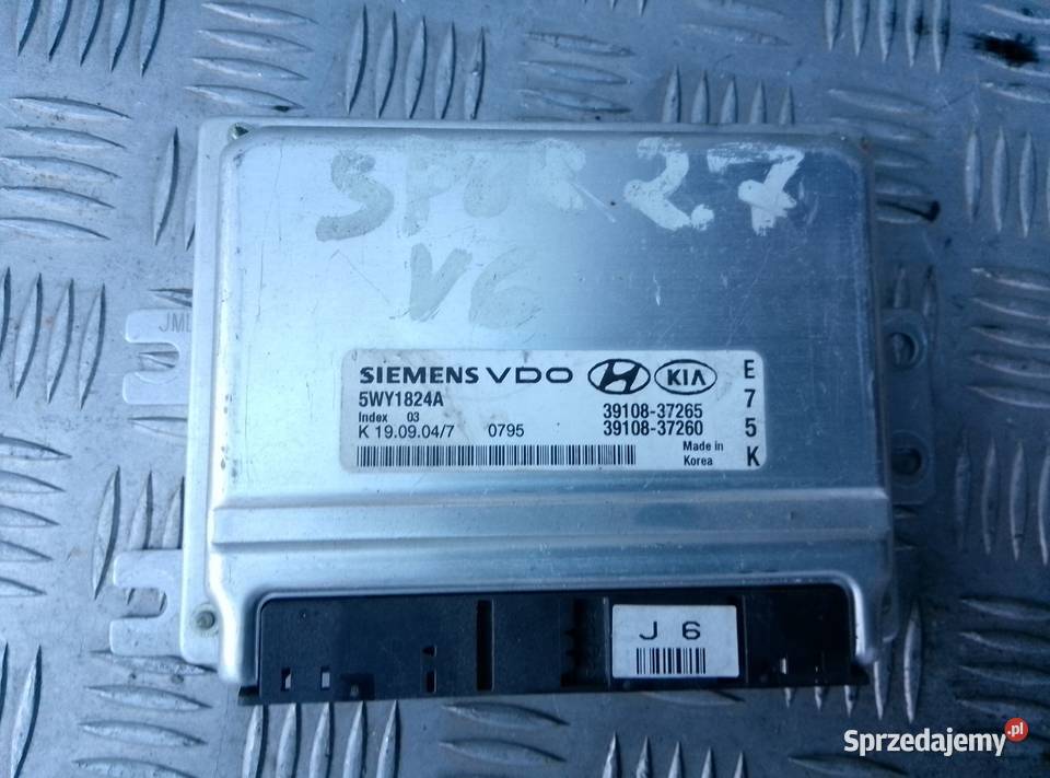 KOMPUTER STEROWNIK SILNIKA ECU KIA SPORTAGE II Barłogi