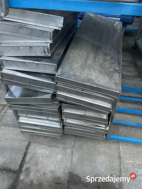 Prostokątna blacha piekarnicza ze stali Głogówko