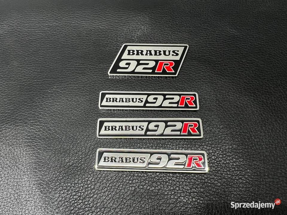 Zestaw Emblematow Smart 453 Brabus 92R Motoryzacja Chełm sprzedam