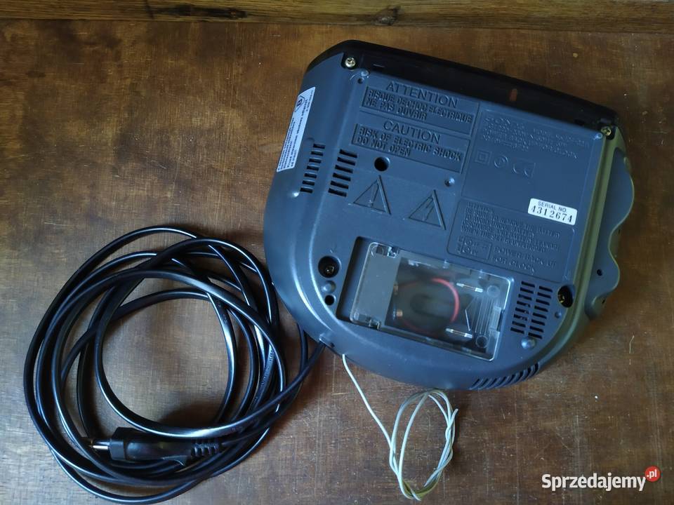 Zegar elektroniczny z radiem i budzikiem Sony budzik Pruszków