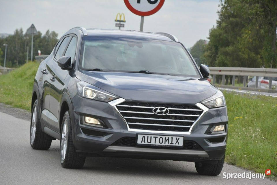 Hyundai Tucson 16CRDI pierwsza rej 2020 nawi relingi dachowe podkarpackie Sędziszów Małopolski