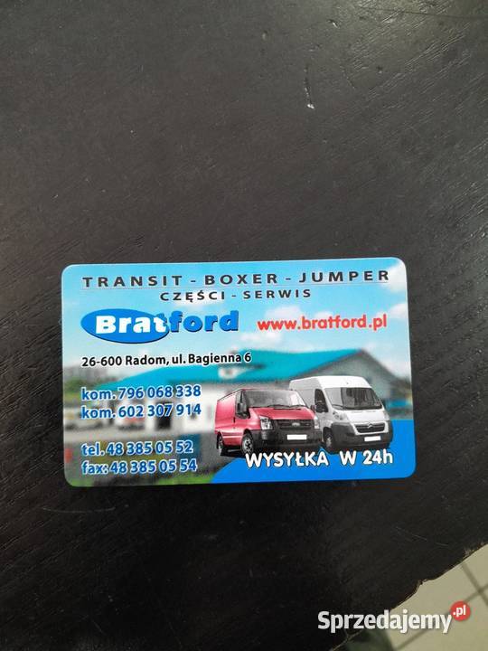 Silnik Ford Transit Custom Bratford Radom YMR6