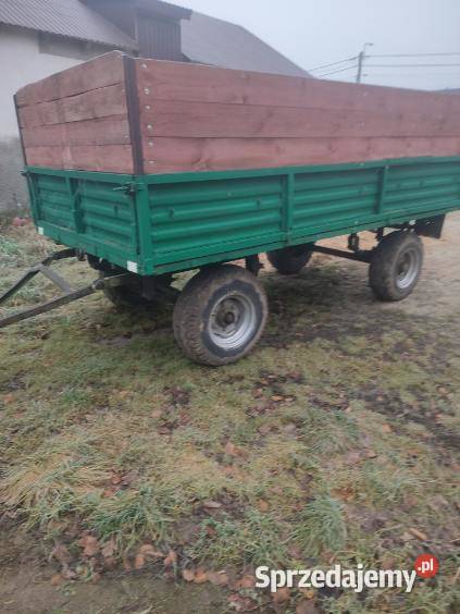 Przyczepa 45t nieuszkodzony Maszyny rolnicze Gapowo