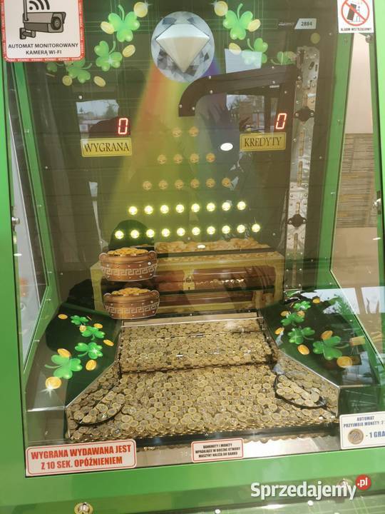 Automat Złoty Skarb Pusher Współpraca Wynajem Poznań