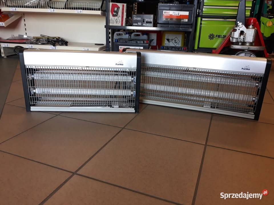 Lampa owadobójcza 40W zabija owady prądem łódzkie Wieluń