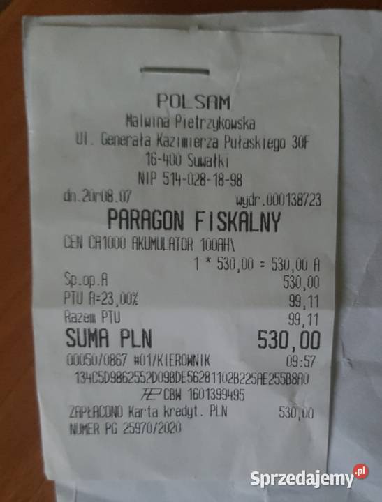 Akumulator samochodowy CENTRA FUTURA