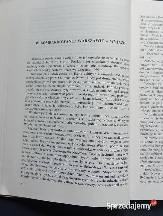 Aleksandra Piłsudska Wspomnienia Novum 1989 r wielkopolskie Koźminek