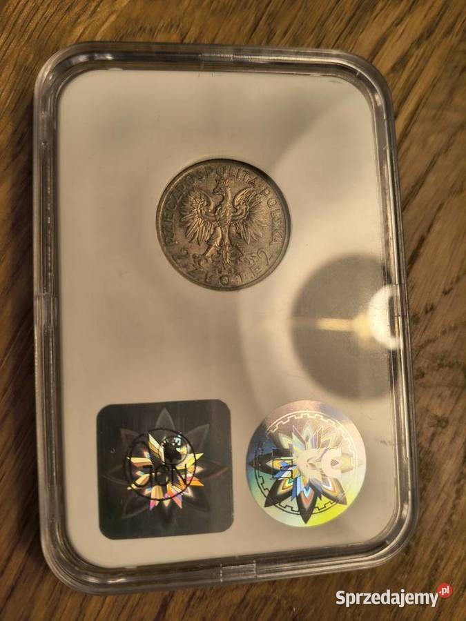 2 1933 Polonia grading GNC nota AU53 Szczecin sprzedam