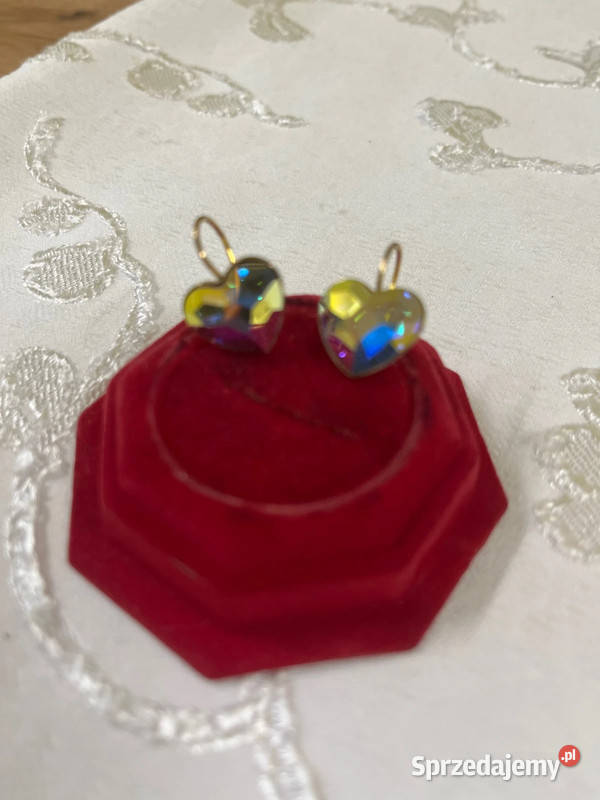 Kolczyki w kształcie serduszka Galanteria i dodatki