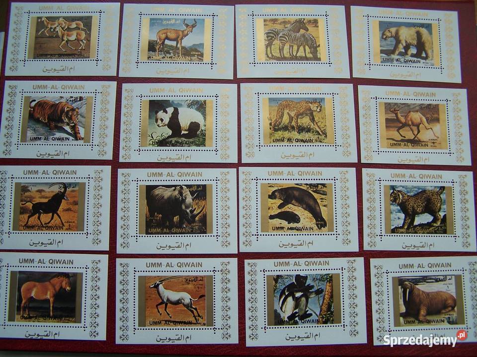 Umm Al Quiwain ZEA MNH 1972 Dzikie Zwierzęta Tychy