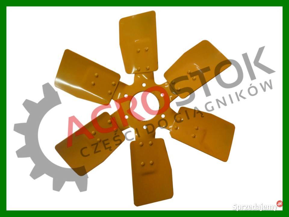 Wentylator chłodnicy MTZ Belarus 6 łopatek METAL Parczew
