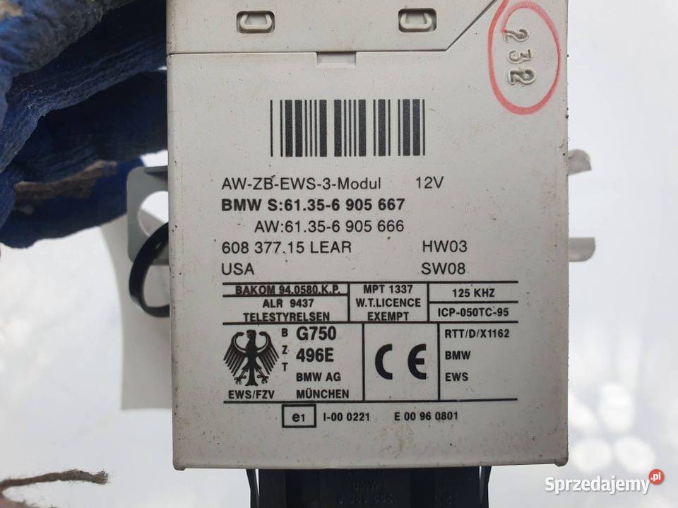 MODUŁ BMW E46 316 TI COMPACT 6905667