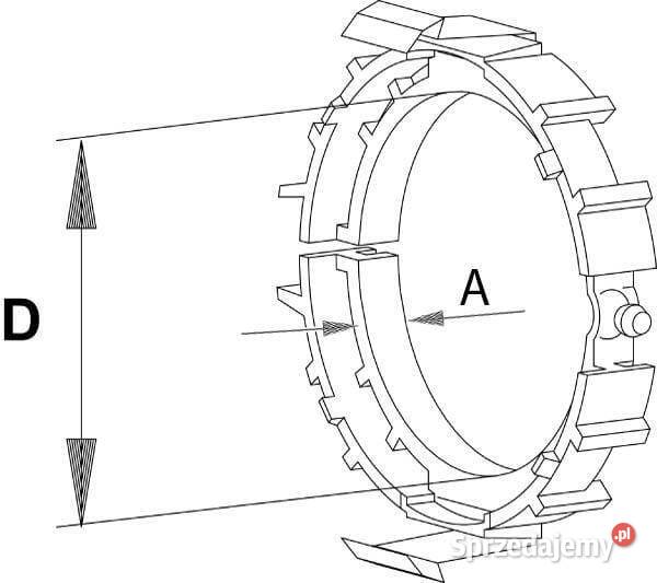 Pierścień ślizgowy Walterscheid PG 25 D63 mm Kamionna