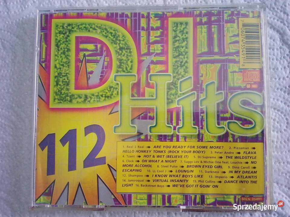 Płyta DJ Hits 112 CD Kultura i Rozrywka sprzedam
