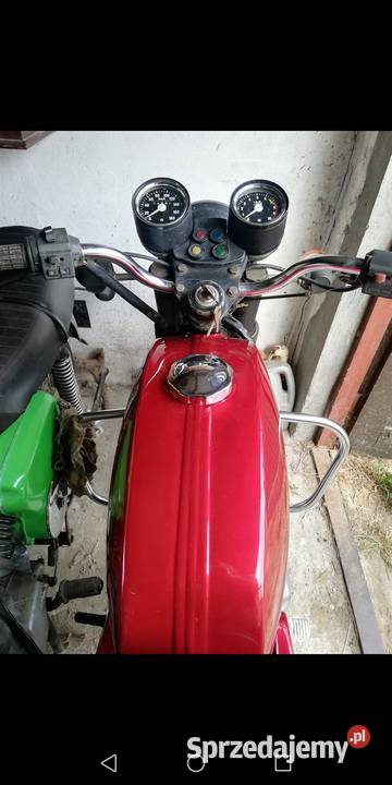 Jawa 634713 jawa tęczówka pierwszy typ prl uszkodzony