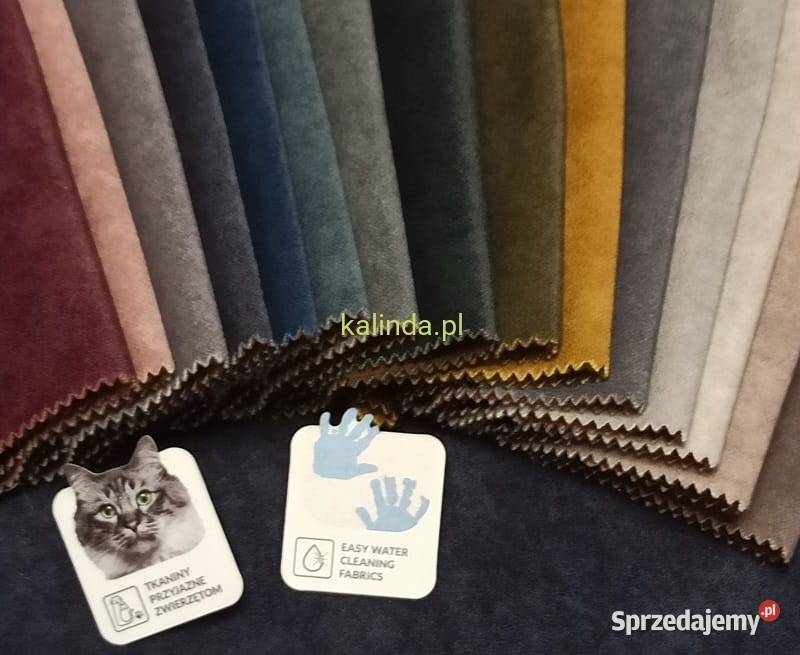 Zoya tkanina tapicerska meblowa welurowa śląskie Gliwice