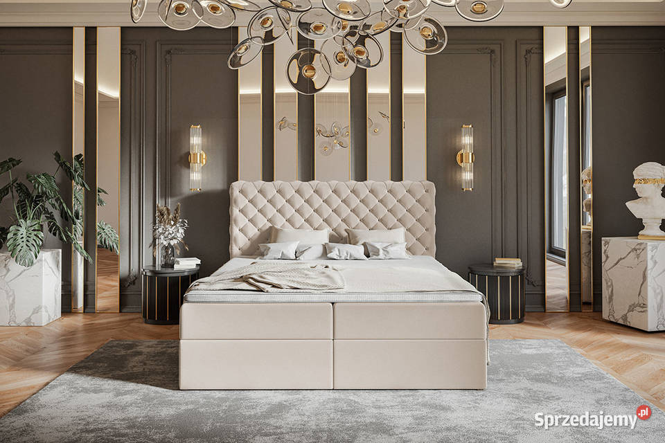Łóżko kontynentalne NERO 120140160180x200 z Warszawa
