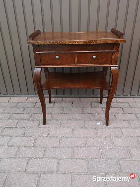 Stolik Finezyjny Nciak Dębowy Stary Antyk wielkopolskie Swarzędz