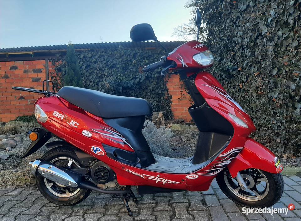 Zadbany skuter Zipp Basic 50 4t 2011r 1wł 1598 Tuczno