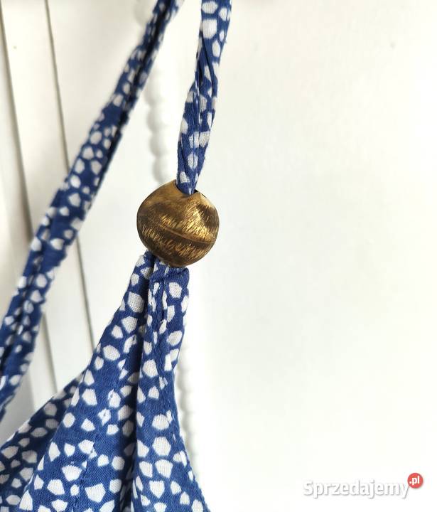 Sukienka HM MAMA XL chabrowa babydoll ditsy Szczecin