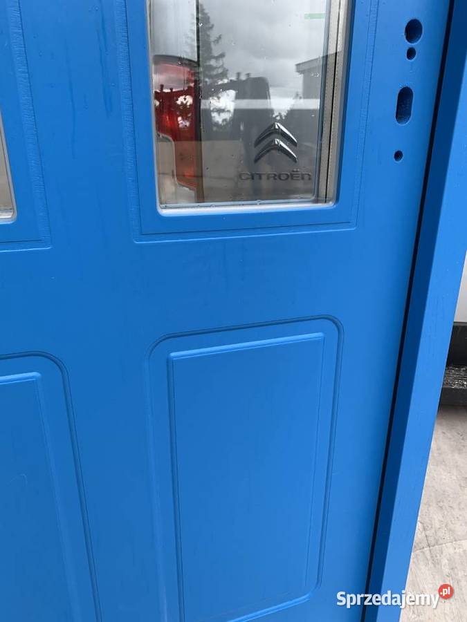 DRZWI ZEWNĘTRZNE DREWNIANE OCIEPLANE ANGIELSKIE kujawsko-pomorskie Brodnica