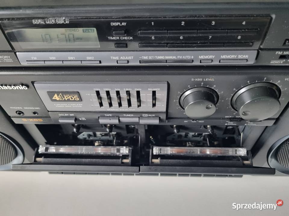 Radiomagnetofon radioodtwarzacz PANASONIK Solnica