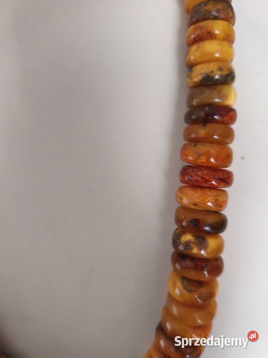 Naszyjnik Bursztyn Vintage Rękodzieło Białystok