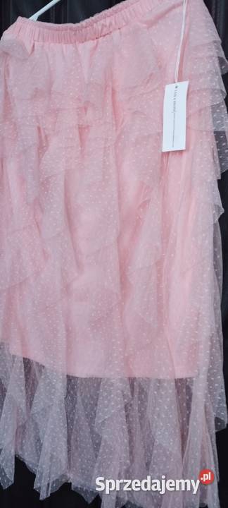 Spódnica letnia w falbany z USA nowa z metką Rozmiar 40(L) Wrocław