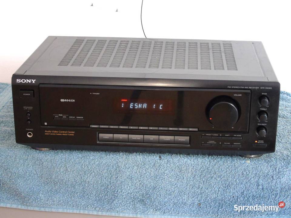 Amplituner Sony STRDE305 RDS sprawny i mocny Jasło sprzedam