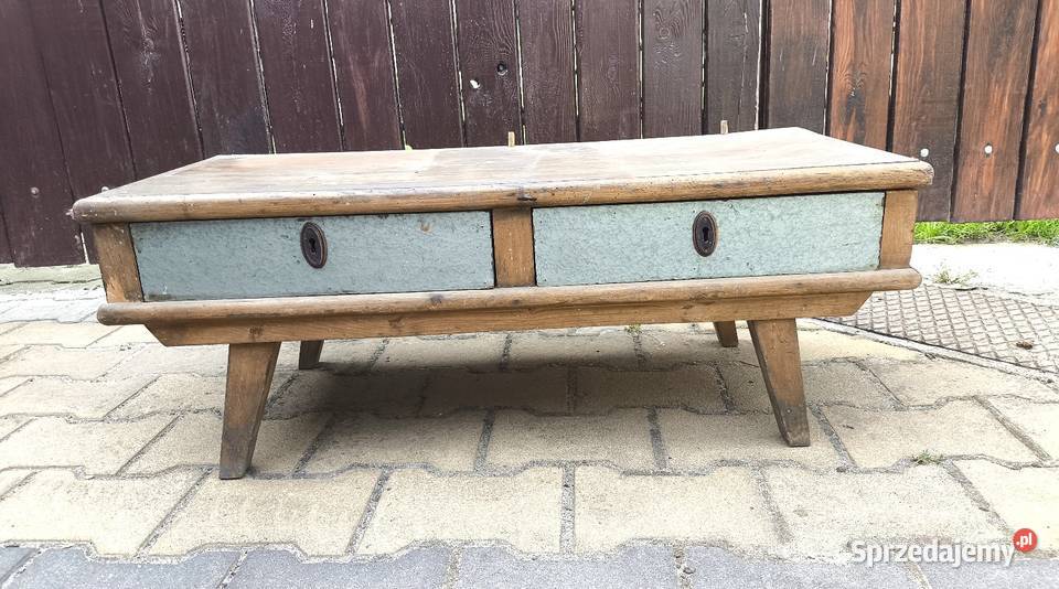 Stolik zabytkowy PRL Wolbrom
