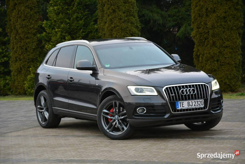 Audi Q5 2xSLine Navi Klimatronic lift Skóry Q5 Ostrów Mazowiecka