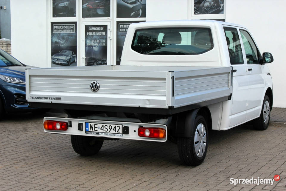 Volkswagen Transporter T61 DOKA 6osob 20TDI 110 srebrny mazowieckie Sokołów sprzedam