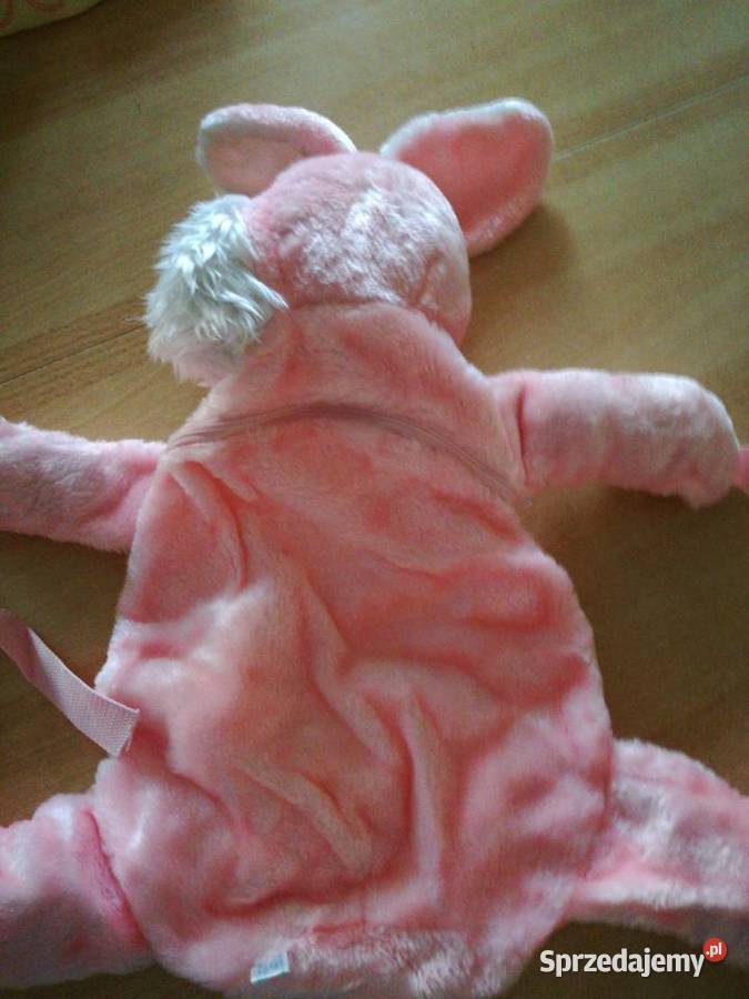 Plecak zajączek Różowy Halleenge Rabbit Ruck Lublin sprzedam