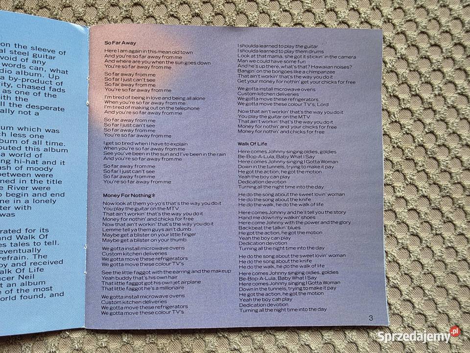 Dire Straits Brothers In Arms CD CD Kraków