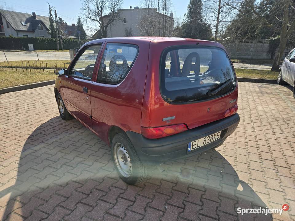 Fiat seicento 900 benzyna 2002 63 Seicento Łódź