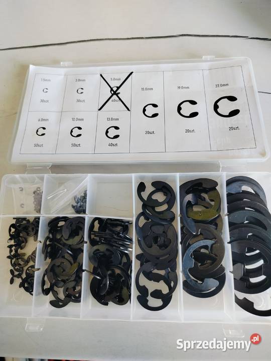 Zestaw pierścieni seegera ECLIP zabezpieczenie Mińsk Mazowiecki