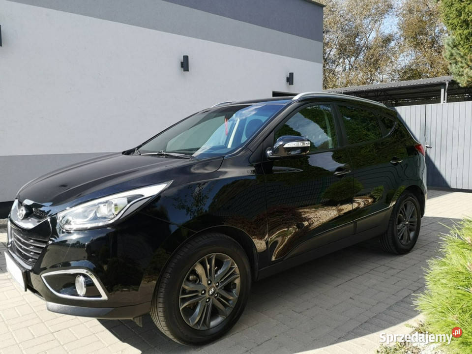 Hyundai ix35 17 CRDI 116 Klimatronik Tempomat czarny dolnośląskie Strzegom