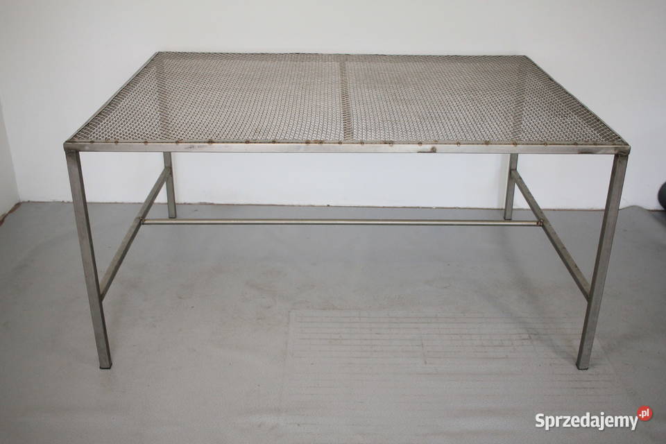 Stół masarski obróbczy z kratką
