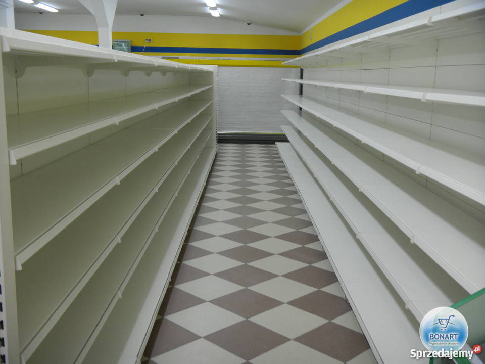 HIT Regał sklepowy metalowy tegometal 199 Sklep Ostrołęka