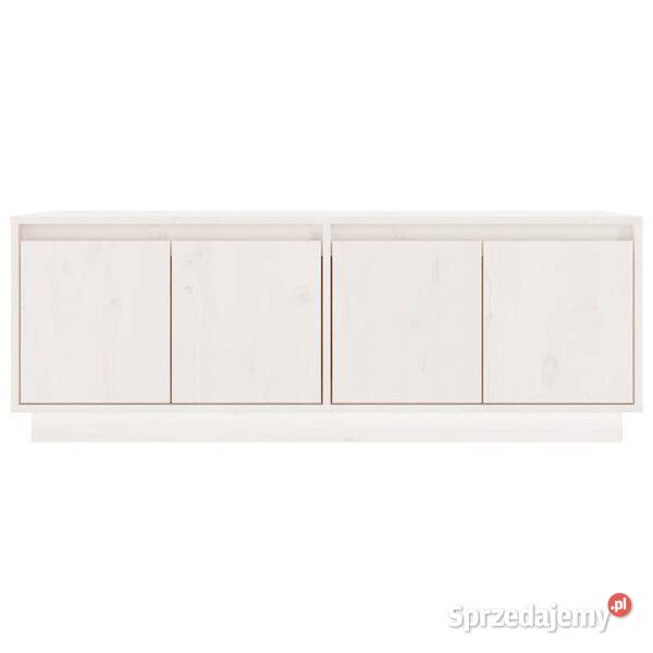 vidaXL Szafka pod telewizor biała 110x34x40 Pozostałe Warszawa