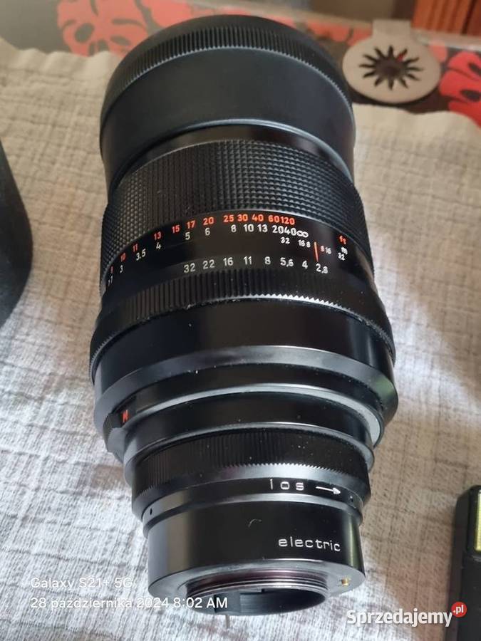 Obiektyw  Carl Zeiss Jena DDR MC Sonnar f28 f