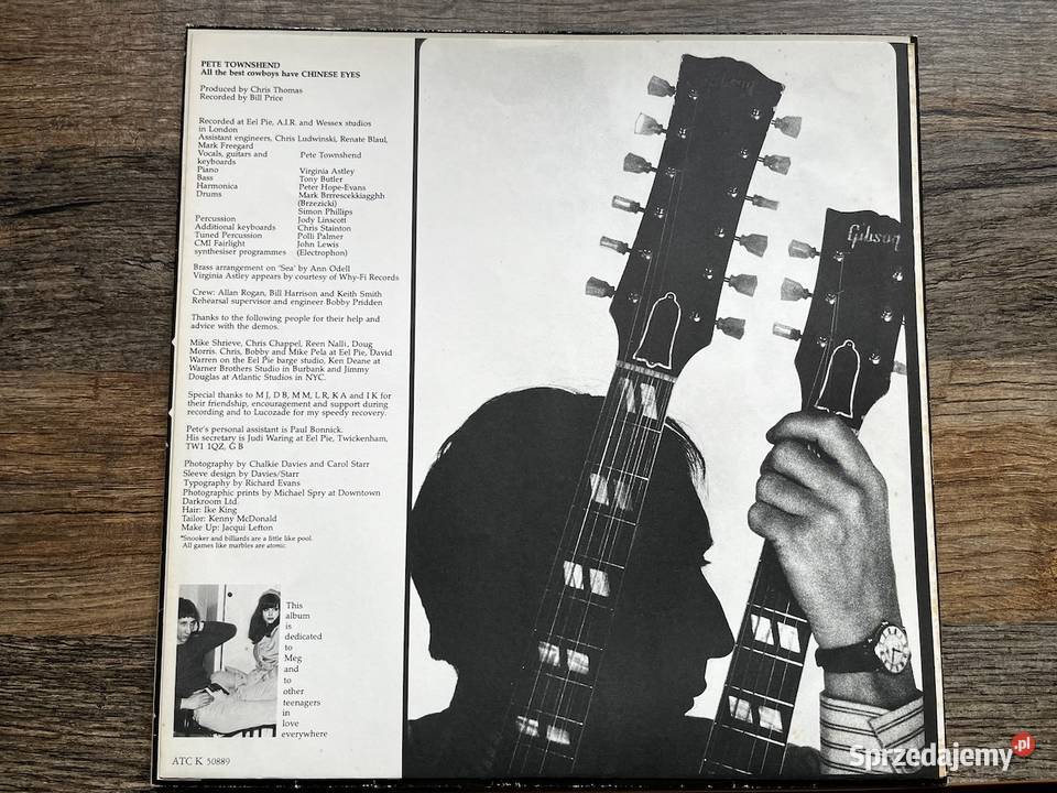 Pete Townshend All The Best Cowboys Have Chinese Błażejowice sprzedam