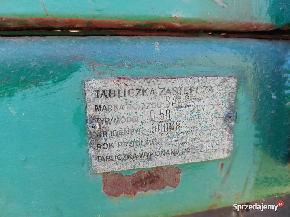 Przyczepa rolnicza Autosan D50 6 Ton Sztywna Wylatowo