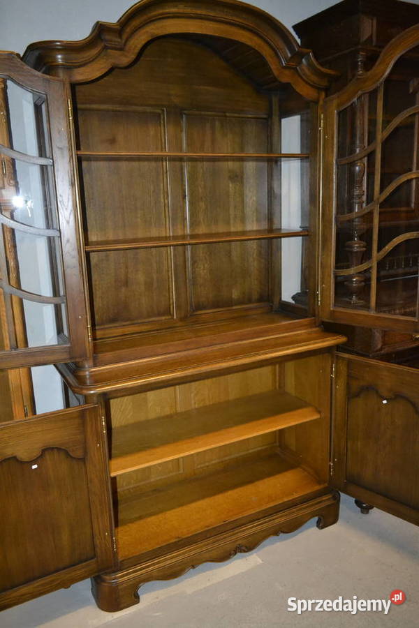 kredens stylowy lity dąb Meble Antyki, Sztuka, Kolekcje Będzin