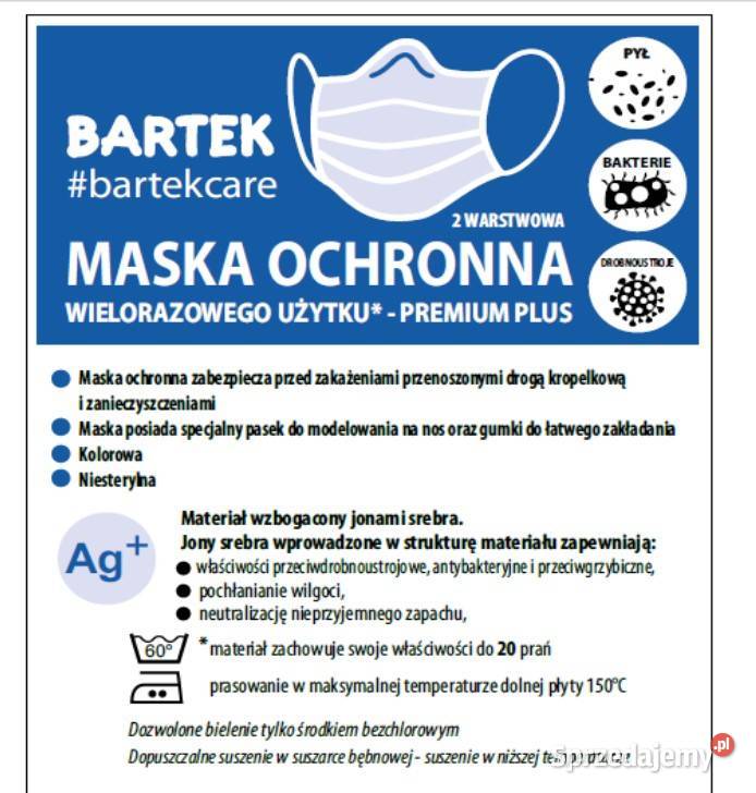 Maseczka ochronna BASIC 50 Mińsk Mazowiecki